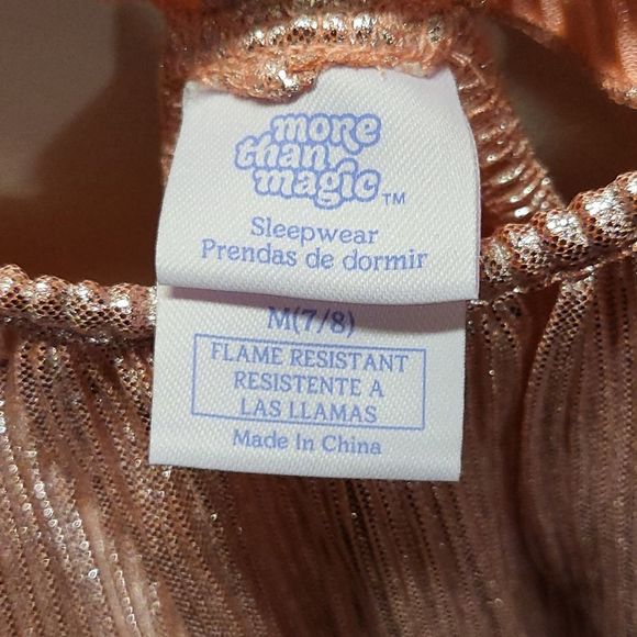 Sleepwear for girl size M (7/8) - Picture 2 of 2